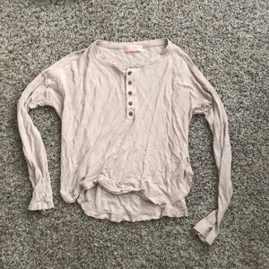 Urban Outfitters thermal cropped top